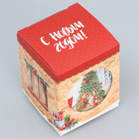 Bonbonerka "Cozy New Year", 6 x 7 x 6 cm, New Year-4