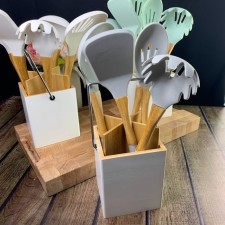 A set of kitchen supplies Lenardi, on a stand, 5 objects, color mix