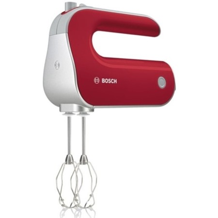 Mixer Bosch MFQ40303, manual, 500 watts, 5 speeds, 2 nozzles, red-3