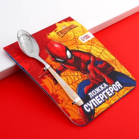 Baby spoon, 3 x 11 cm "Cool!", Spider-Man-8