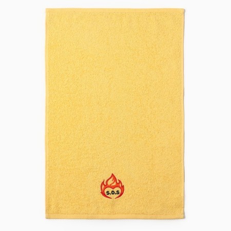 Terry "Fire in the Heart" 35x60 cm, 100% cotton, 350 g/m2-1