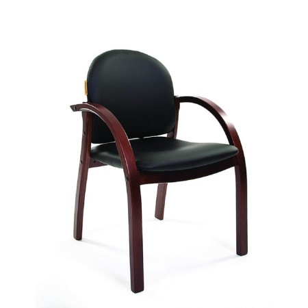 Office Chair Chairman 659 Terra Black Matte/Dark Walnut