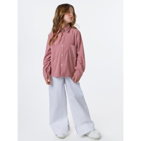 Shirt velvet nursery amababy Velvet, height 140 cm, pink color-18