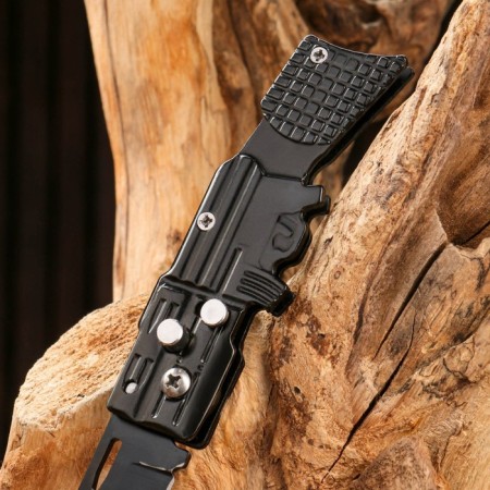 Folding semi -automatic "piranha", blade 6.5cm-4