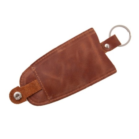 Key on the button, length 11.5 cm, brown color-1