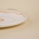 Porcelain dining plot Sl Home "Gato", D = 28 cm, white color