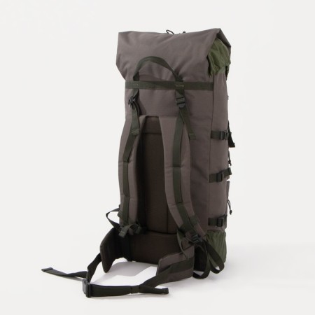 Tourist backpack, 80 l, lightning department, 3 outer pockets, huntsman, khaki color-1