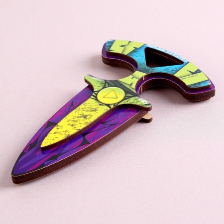 Model made of wood "pkey knife"-2