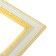 Frame for paintings (mirrors) 15 x 21 x 3.0 cm, plastic, calligrata 6448, milk