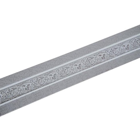 Bar for the cornice "grace", height 7 cm, length 25 m, color silver, elegan