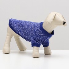Melange sweater, size 2xl (DS 41, Osh 34, OG 55 cm), blue