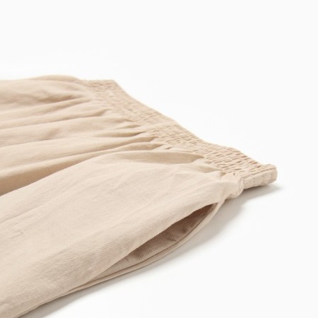 Female set (shirt, shorts) KAFTAN Size 52-54, beige-11