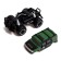 Army radio -controlled jeep, works on batteries