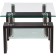 Comflowed table ST-052 chipboard/metal, wenge 60x60x45 cm