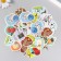 Stickers for creativity "Sports hobbies" embossing silver set 48 pcs 9x7x0.8 cm