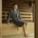 Wafel dressing gown men's elongated Ethel "BOHO" size 58-60, color is light gray, 100% cotton, 290 g/m2