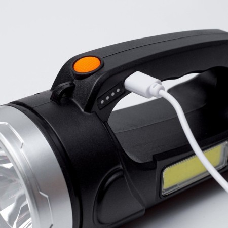 Flight battery flashlight, 30 W, 1500 mAh, LED, COB, 15 x 7 x 6.6 cm-3