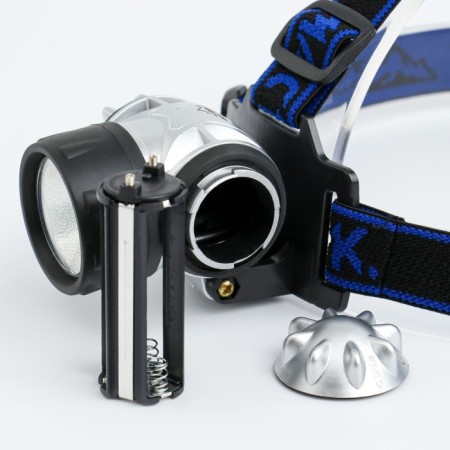 The flashlight "Master K.", 3 AAA, 5 x 7 cm-4