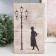 Safe-book wood to the leatherette "Luminous column" 21x13x5 cm