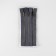 Metal zipper, No. 4, non -proceeding, automatic lock, 14 cm, gray/antique color