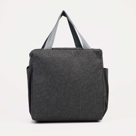Thermosuma with a zipper 8.7 l, 2 external pockets, color gray color-1