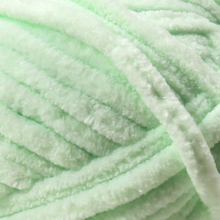 Yarn "Velluto" 100% micropoliester 68m/100g (464 mint)-2