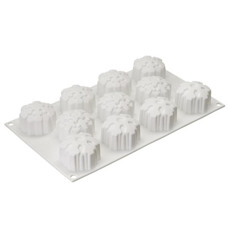 Form for the preparation of cakes and sweets Snowflakes 30.5 × 18 cm-2