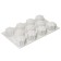 Form for the preparation of cakes and sweets Snowflakes 30.5 × 18 cm