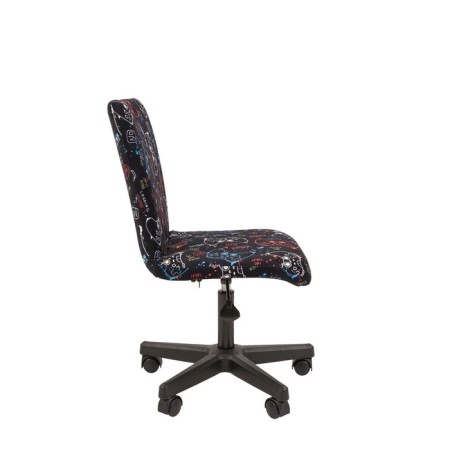 Children's chair "Chairman Kids" 109 fabric, black plastic-1