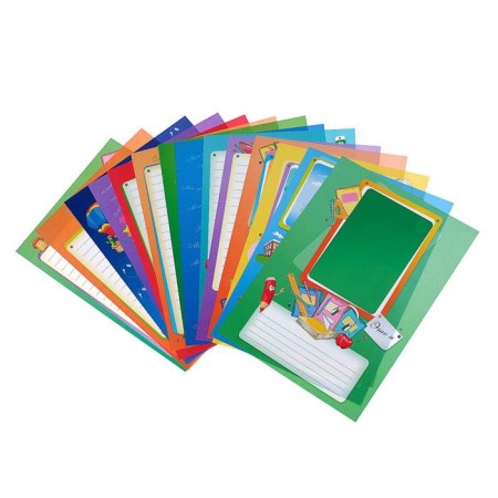 Set of liners for portfolio, "Funny pencils", for primary school students, A4, 16 sheets