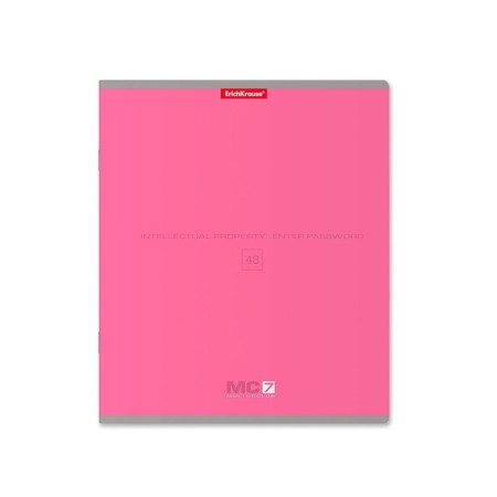 Notebook of 48 sheets in the MC-7 cage, covered cardboard, offset unit, mix-8