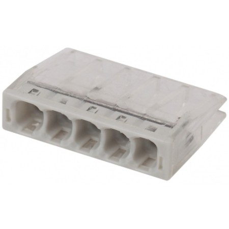 Terminal era compact series 205 5 holes 0.5-2.5 mm2