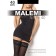 Stockings Malemi nimfa 40 Black color (nero), river 2