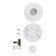 Capter-Knopka 250V 2A On-off White (floor-for lamps) Rexant