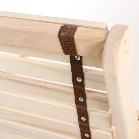 The rocking chair on the tape, 70 × 130 × 120cm, from linden, "Dobroparov"-7