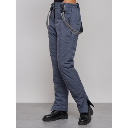 Semi -combinezone ski insulated female winter, size 42, blue color-9