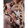 Regina blades, size 150x200 cm, brown color