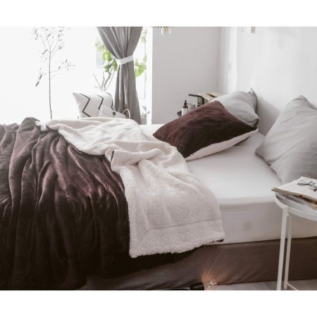 Pillowcase Sofi de Marko "Zhador", size 45x45 cm, coffee color-3