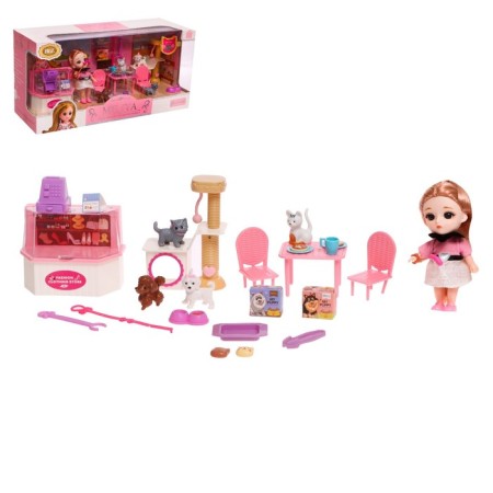 Set of game "Alice Store" with furniture and accessories