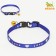 Love collar, nylon imitation, 30 x 1 cm, mix of flowers