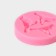 Mold Dolyana "Three Birds", silicone, 6.5 × 1.1 cm, pink color