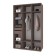 A set of two drawers Stone, 476x500x361 shimo dark