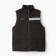 Warm vest for boys, black color, height 134-140 cm