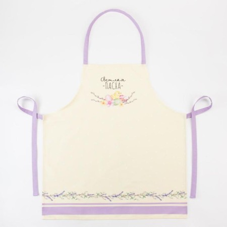 Apron Ethel "Bright Easter" 60x70 cm cm, 100% hl, sarzha 190 g/m2-1