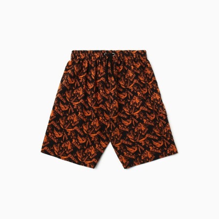 Bathing male shorts, color orange size 54