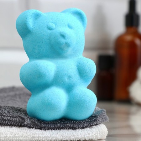 Baby Bear "Bear" with an apple aroma, blue, 80 g