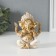 Souvenir Polystone "Ganesha" golden 10x9x13 cm