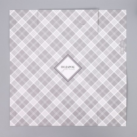 Cake box, confectionery packaging "Gift", 24 x 24 x 12 cm-4
