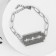 Bracelet Metal "Chain" blade, color silver, 19 cm