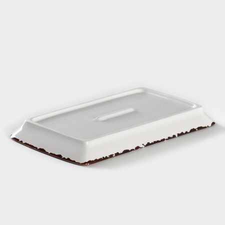 Porcelain dish antica perla, 12 × 20.5 cm-2